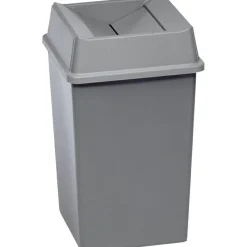 Rubbermaid Commercial Untouchable Square Swing Top