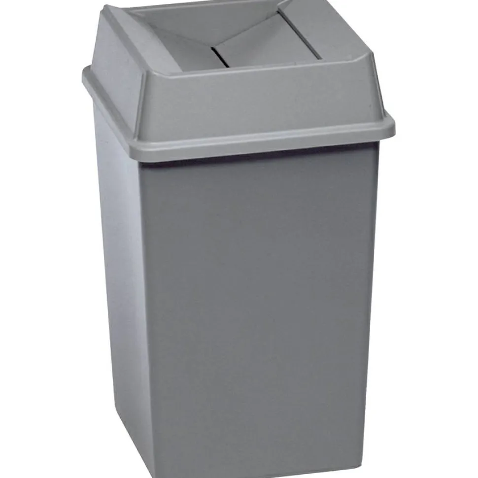 Rubbermaid Commercial Untouchable Square Swing Top