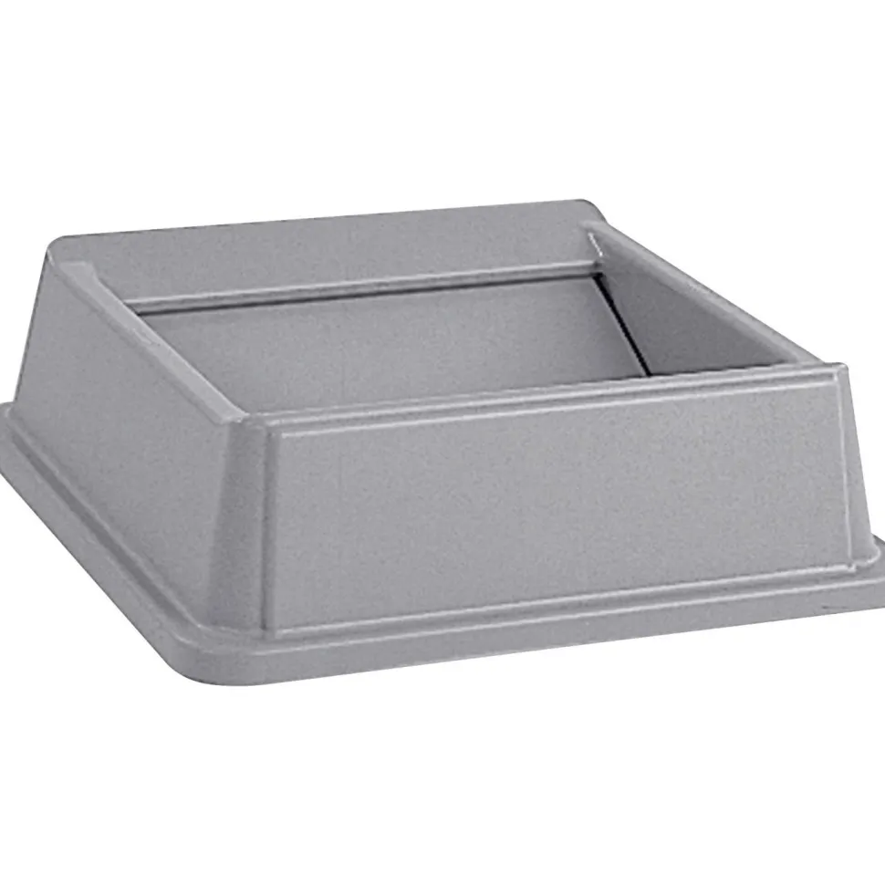 Rubbermaid Commercial Untouchable Square Swing Top
