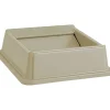 Rubbermaid Commercial Untouchable Square Swing Top