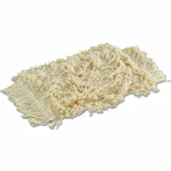 Rubbermaid Commercial Wall Washer Replacement Pads, Cotton, 9" x 5", White