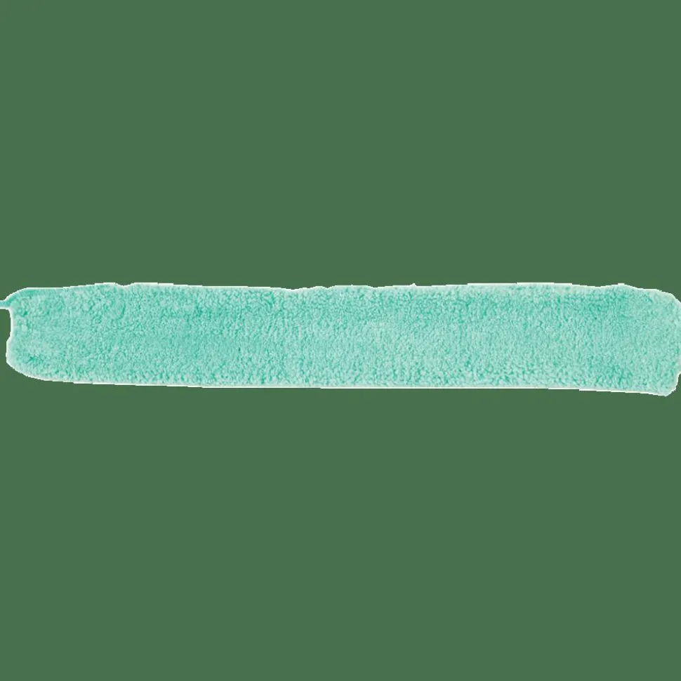 Rubbermaid Commercial Wand Duster Replacement - Green - MicroFiber - 0.8" Height x 3.2" Width x 22.7" Length - 1 Each