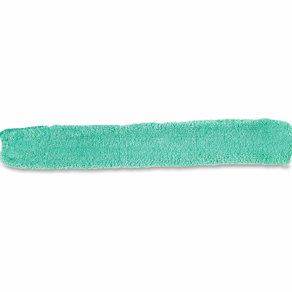 Rubbermaid Commercial Wand Duster Replacement - Green - MicroFiber - 0.8" Height x 3.2" Width x 22.7" Length - 1 Each