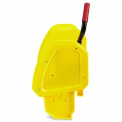 Rubbermaid Commercial WaveBrake 2.0 Bucket/Wringer Combos, Side-Press, 35 qt, Plastic, Blue