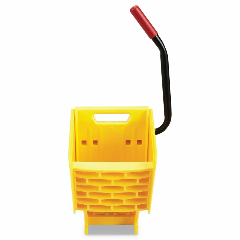 Rubbermaid Commercial WaveBrake 2.0 Wringer, Side-Press, Yellow