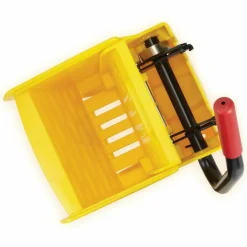 Rubbermaid Commercial WaveBrake 2.0 Wringer, Side-Press, Yellow