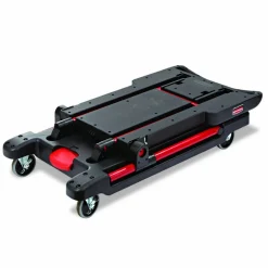 Rubbermaid Convertible Utility Cart/Platform Truck, Black/Red
