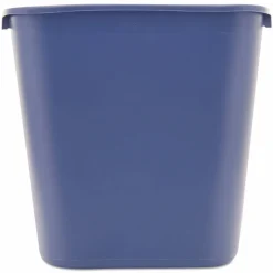 Rubbermaid Desk-Side Container, 7-Gallons, Blue