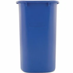 Rubbermaid Desk-Side Container, 7-Gallons, Blue
