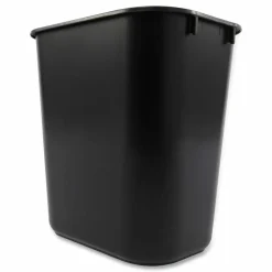 Rubbermaid Durable Rectangular Plastic Wastebasket, 3.25 Gallons, 12