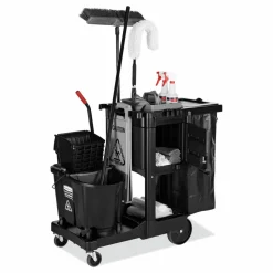 Rubbermaid Executive Janitorial Cart, 22 1/2