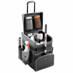 Rubbermaid Executive Quick Cart, Large, Dark Gray