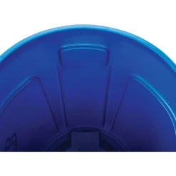 Rubbermaid Heavy-Duty Recycling Container, 32 Gallons, 27