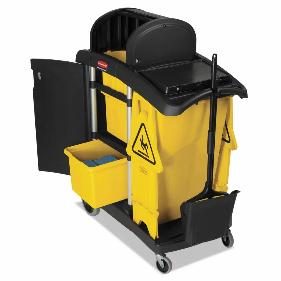 Rubbermaid High-Capacity Cleaning Cart