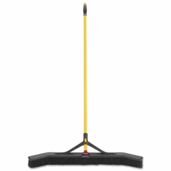 Rubbermaid Maximizer Push-To-Center Broom, 36