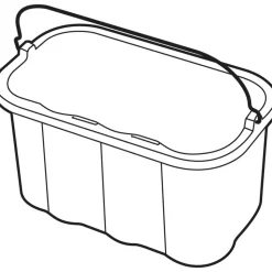 Rubbermaid Sanitizing Caddy, 10 Quarts, Yellow
