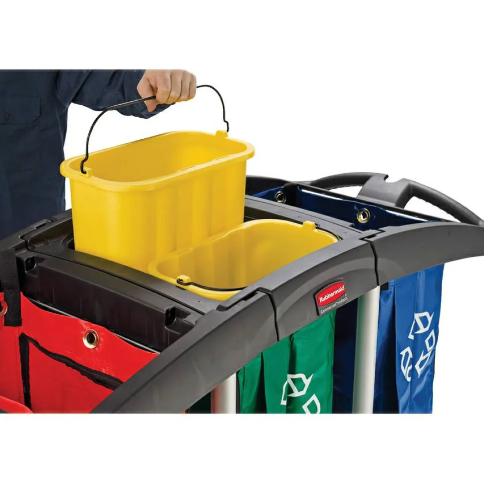 Rubbermaid Sanitizing Caddy, 10 Quarts, Yellow