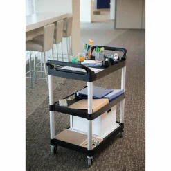 Rubbermaid 3-Shelf Utility Cart, 37 3/4
