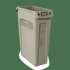 Rubbermaid Slim Jim Waste Container With Vents Channels, 23 Gallons, 30