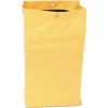 Rubbermaid Zippered Vinyl Cleaning Cart Bag, 24 Gallon, 30 1/2"H x 17 1/4"W x 10 1/2"D, Yellow