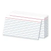Ruled Index Cards, 3" x 5", White, Pack Of 300