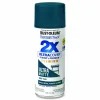 Rust-Oleum Painter's Touch 2X Ultra Cover Spray Paint, Ultra Matte Teal, 12 oz Aerosol Can, 6/Carton
