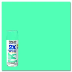 Rust-Oleum Painter's Touch 2X Ultra Cover Spray Paint, High Gloss St. Tropez, 12 oz Aerosol Can