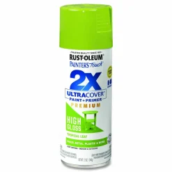 Rust-Oleum Painter's Touch 2X Ultra Cover Spray Paint, High Gloss Tropical Leaf, 12 oz Aerosol Can