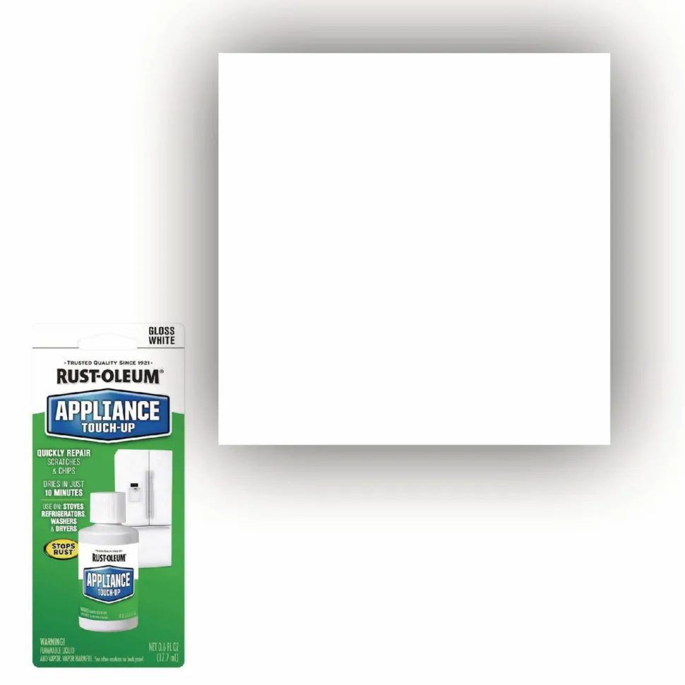 Rust-Oleum Specialty Gloss White Appliance Epoxy Touch, Gloss White, 0.6 oz Bottle