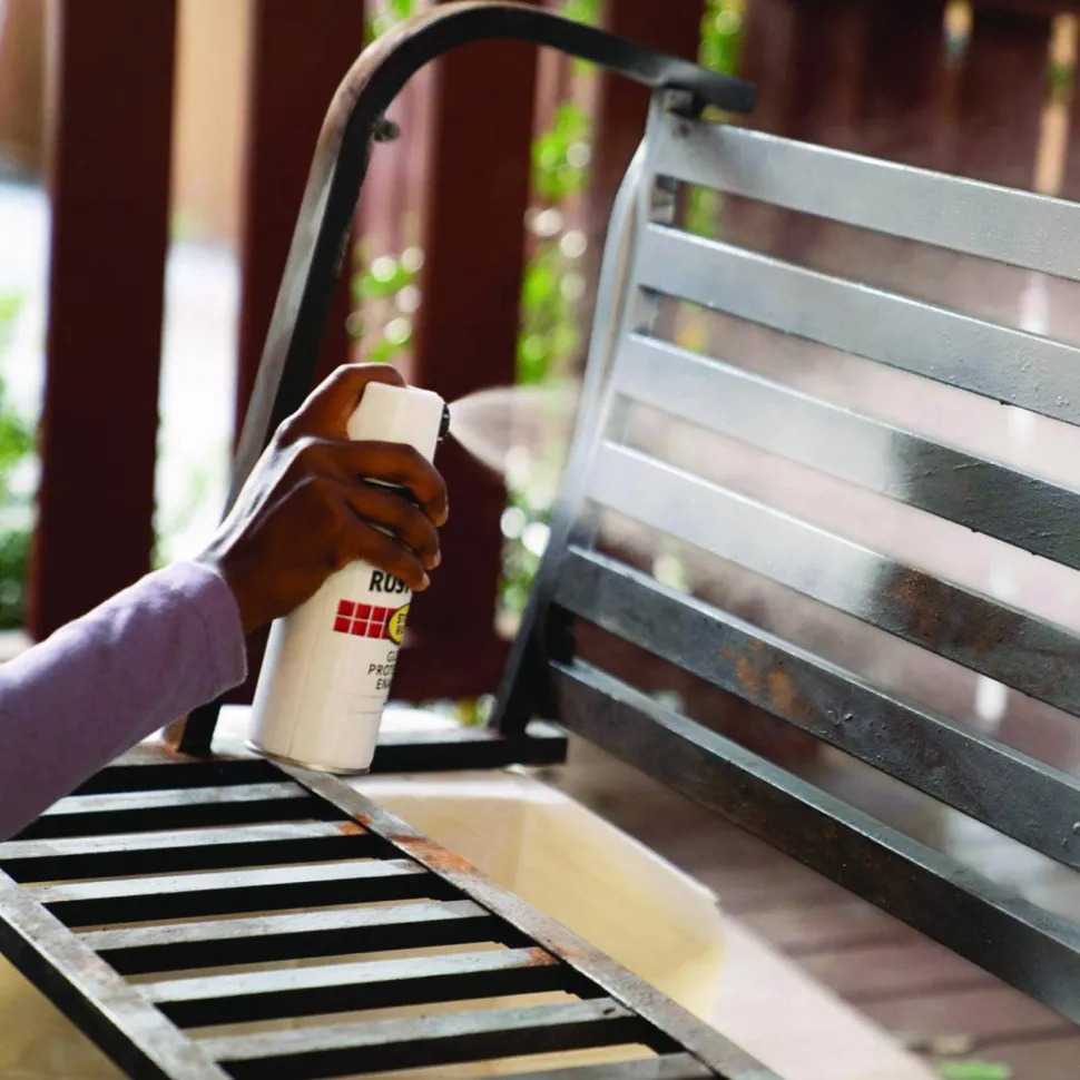Rust-Oleum Stops Rust 5-in-1 Spray Paint, Gloss White, 12 oz Aerosol Can