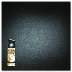 Rust-Oleum Universal Premium Spray Paint, Flat Iron, 12 oz Aerosol Can, 6/Carton