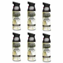 Rust-Oleum Universal Premium Spray Paint, Hammer Amber, 12 oz Aerosol Can, 6/Carton