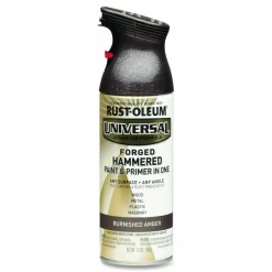 Rust-Oleum Universal Premium Spray Paint, Hammer Amber, 12 oz Aerosol Can
