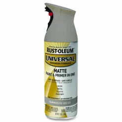 Rust-Oleum Universal Premium Spray Paint, Matte Greige, 12 oz Aerosol Can