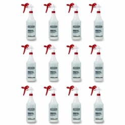 Rust-Oleum Empty Trigger Sprayer, 32 oz, Clear, 12/Carton