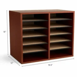 Safco Adjustable Literature Organizer, 9
