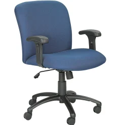 Safco Armrests For Uber High-Back Chairs, T-Shaped, Black