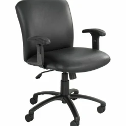Safco Armrests For Uber High-Back Chairs, T-Shaped, Black