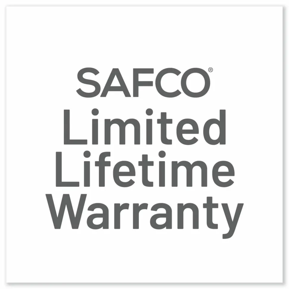 Safco Caster Kit for Safco Task Master Industrial Shelving Units, Black, 4/Set (2 Locking)