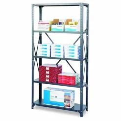 Safco Commercial Steel Shelving, 5 Shelves, 36