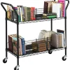 Safco Double Sided Wire Book Cart