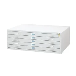 Safco 5-Drawer Steel Flat File for 36" x 48" Documents