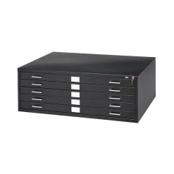 Safco 5-Drawer Steel Flat File for 24" x 36" Documents