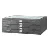 Safco 5-Drawer Steel Flat File for 30" x 42" D