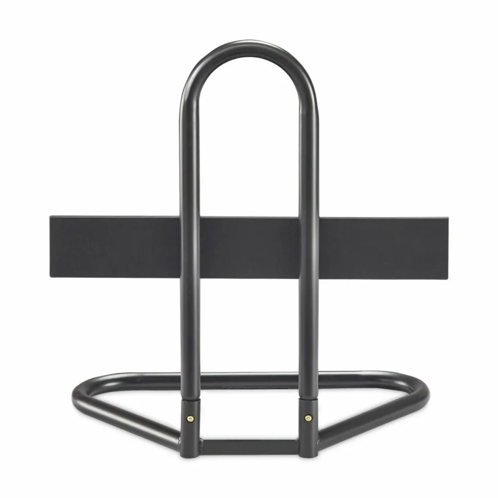 Safco Ergonomic Industrial Footrest, 5 1/2"-15"H x 20"W x 12"D, Black