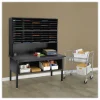 Safco E-Z Sort Additional Mail Trays, 5 Shelves, 11 x 12.5 x 0.5, Black
