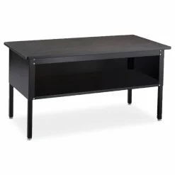 Safco E-Z Sort Sorting Table Base, 60w x 30d x 28 to 36h, Black