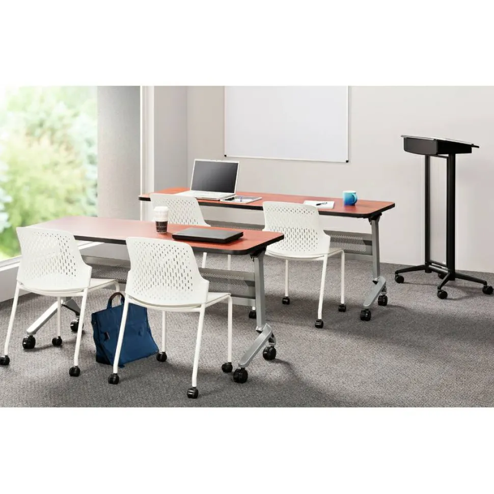 Safco Flip-N-Go Rectangular Training Table