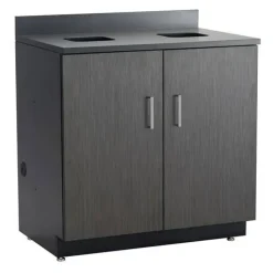 Safco Hospitality Base Cabinet, Waste Receptacle