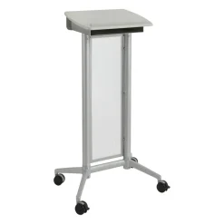 Safco Impromptu Lectern, 26.5 x 18.75 x 46.5, Gray
